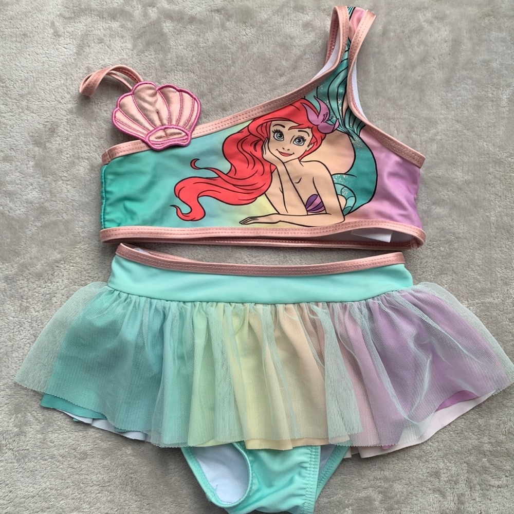 Little mermaid Ariel two piece swimsuit